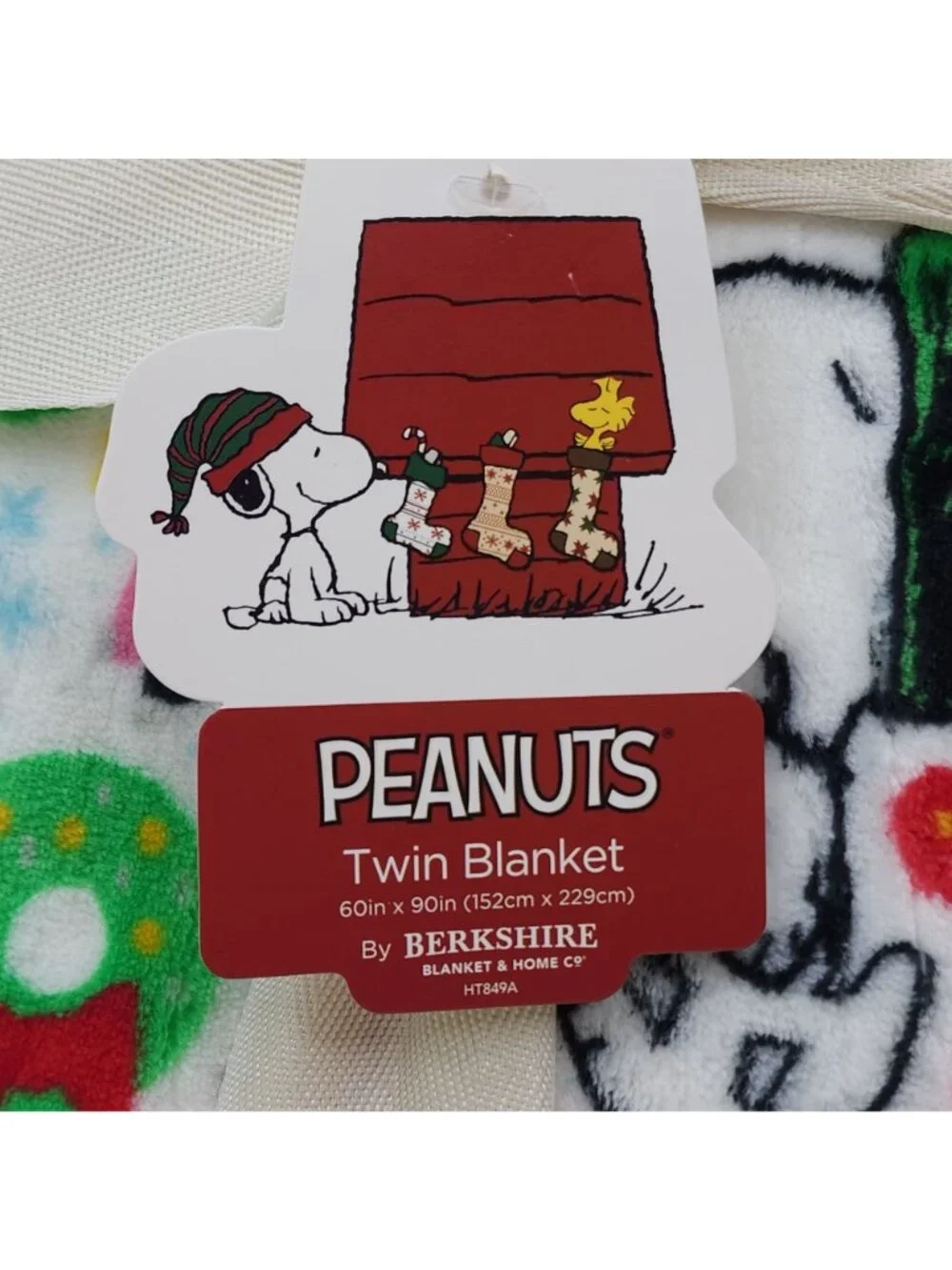 Peanuts Twin Plush Blanket By Berkshire Holiday Icon Christmas Throw Blanket